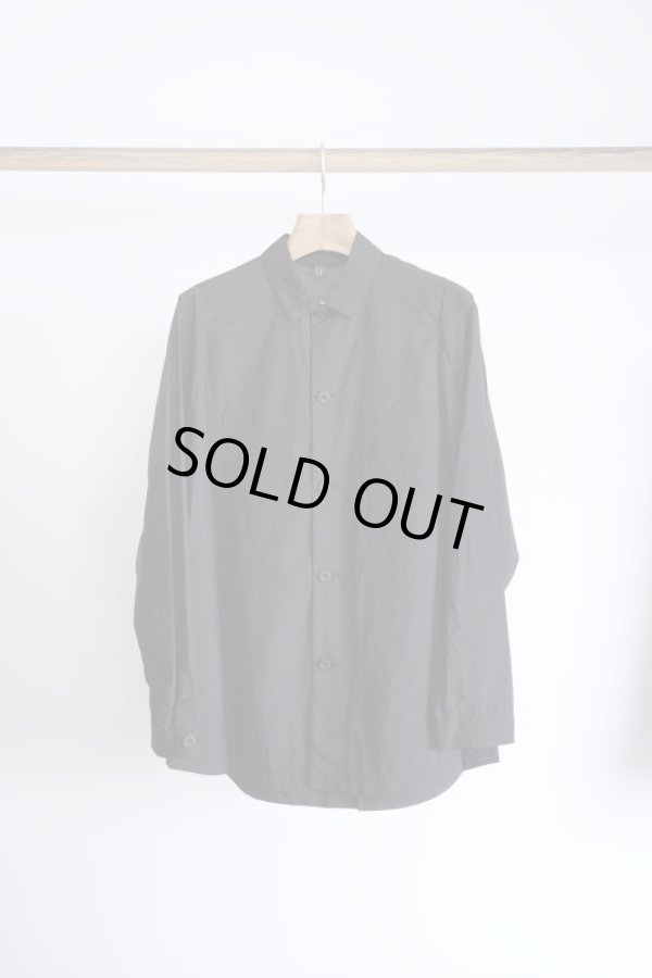画像1: 「TEATORA」(テアトラ)CARTRIDGE SHIRT HOVER LAYER -BLACK- (1)
