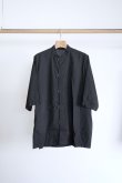 画像1: 「TEATORA」(テアトラ)CAPSULESNAP SHIRT S/S HOVER LAYER -BLACK- (1)