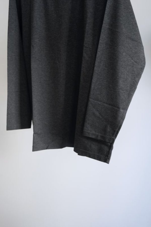 画像7: 「TEATORA」(テアトラ)CARTRIDGE TEE L/S SOLOTEX -HEATHER CHARCOAL- (7)