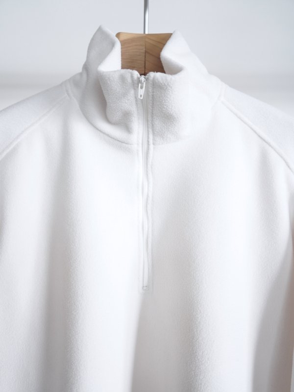 画像8: 「Y」 (ワイ)RECYCLE POLYESTER FLEECE HALF ZIP P/O (8)