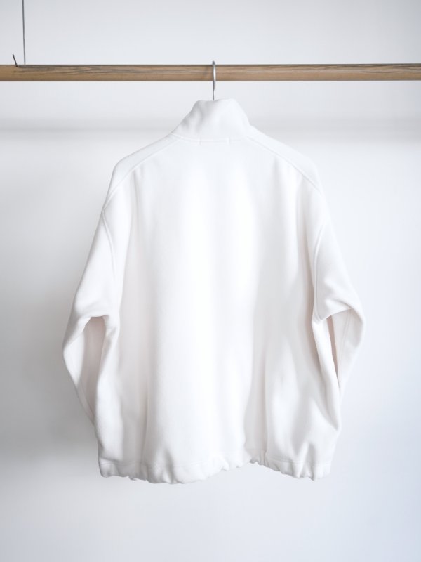 画像10: 「Y」 (ワイ)RECYCLE POLYESTER FLEECE HALF ZIP P/O (10)