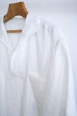 画像5: 「COMOLI」カナパスキッパー半袖シャツ (5)