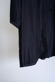 画像6: 「COMOLI」ウールシルク半袖オープンカラーシャツ (6)