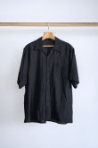 画像10: 「COMOLI」ウールシルク半袖オープンカラーシャツ (10)