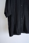画像14: 「COMOLI」ウールシルク半袖オープンカラーシャツ (14)