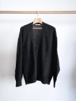 画像1: 「AURALEE」BRUSHED WOOL CASHMERE SILK KNIT CARDIGAN (1)