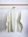 画像11: 「AURALEE」 ELASTIC HIGH GAUGE SWEAT HALF ZIP P/O (11)