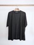 画像1: 「COMOLI」ウールメッシュ半袖Tシャツ (1)