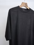 画像2: 「COMOLI」ウールメッシュ半袖Tシャツ (2)