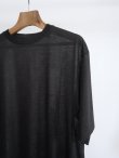 画像4: 「COMOLI」ウールメッシュ半袖Tシャツ (4)