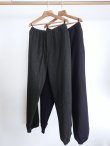 画像1: 「COMOLI」カシミヤドローストリングパンツ (1)