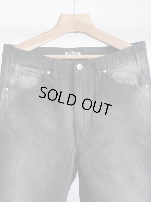 画像6: 「AURALEE」 PRODUCT DYED ORGANIC COTTON DUCK PAINTER PANTS (6)