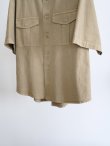画像9: 「AURALEE」 PRODUCT DYED FINX GABARDINE HALF SLEEVED SHIRT (9)