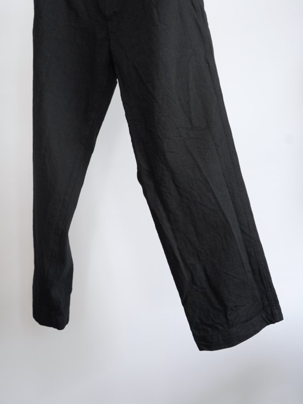 画像7: 「COMOLI」ブラックデニムオーバーパンツ (7)