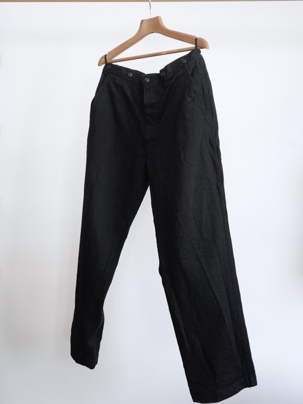 画像9: 「COMOLI」ブラックデニムオーバーパンツ (9)