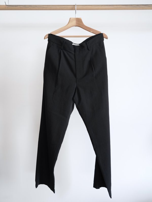 画像1: 「AURALEE」 LIGHT COTTON WOOL VIYELLA SLACKS (1)