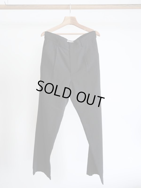 画像1: 「AURALEE」 LIGHT COTTON WOOL VIYELLA SLACKS (1)