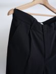 画像2: 「AURALEE」 LIGHT COTTON WOOL VIYELLA SLACKS (2)