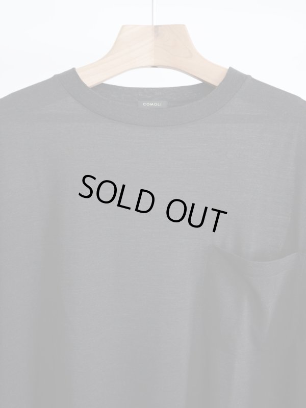 画像6: 「COMOLI」サマーウール長袖Tシャツ (6)