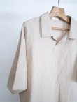 画像4: 「alvana」(アルヴァナ)LINEN SKIPPER OVER SHIRTS (4)