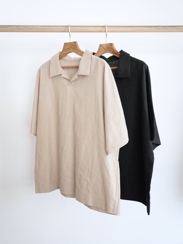 画像1: 「alvana」(アルヴァナ)LINEN SKIPPER OVER SHIRTS (1)