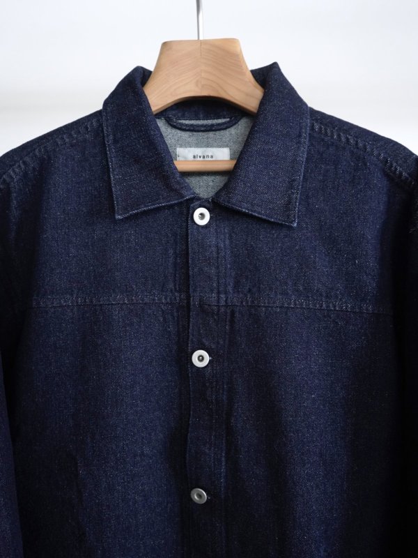画像6: 「alvana」(アルヴァナ)BHARAT DENIM JACKET -BLUE-  (6)