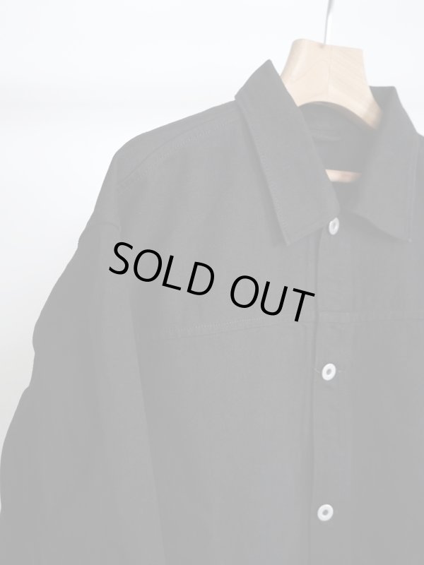 画像2: 「alvana」(アルヴァナ)BHARAT DENIM JACKET -INK BLACK- (2)