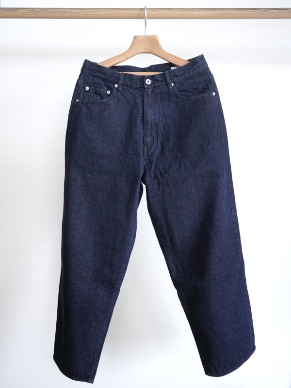 画像1: 「alvana」(アルヴァナ)BHARAT DENIM SKATE PANTS -BLUE- (1)