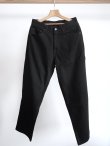 画像1: 「alvana」(アルヴァナ)BHARAT DENIM SKATE PANTS -INK BLACK- (1)