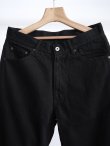 画像6: 「alvana」(アルヴァナ)BHARAT DENIM SKATE PANTS -INK BLACK- (6)