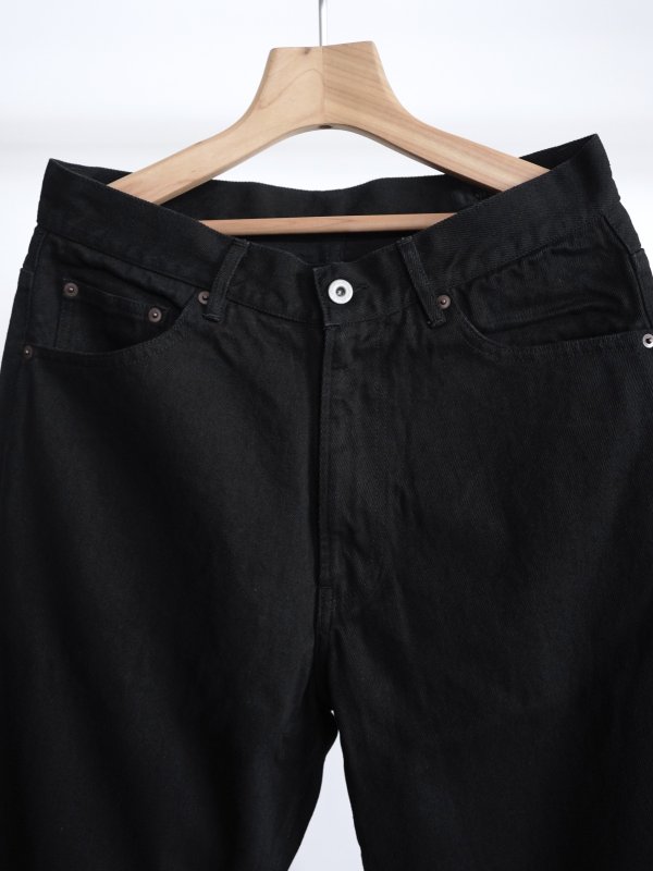画像6: 「alvana」(アルヴァナ)BHARAT DENIM SKATE PANTS -INK BLACK- (6)