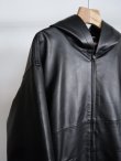 画像2: 「alvana」(アルヴァナ)LAMBSKIN LEATHER PARKA (2)