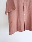 画像7: 「alvana」(アルヴァナ)HANDSPUN HEMP OPEN COLLAR SHIRTS (7)