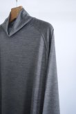 画像7: 「alvana」(アルヴァナ)MERINO WOOL TURTLENECK SWEAT TEE SHIRTS (7)