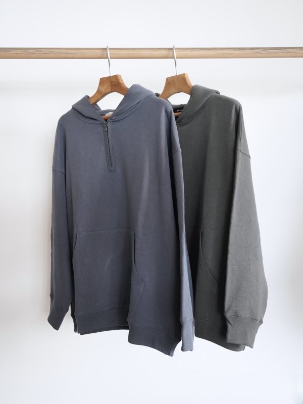 画像1: 「alvana」(アルヴァナ)VINTAGE HALF ZIP UP PARKA (1)