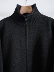 画像6: 「alvana」(アルヴァナ) 5G LAMS WOOL ZIP UP KNIT (6)