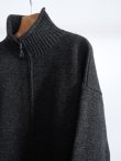 画像4: 「alvana」(アルヴァナ) 5G LAMS WOOL ZIP UP KNIT (4)