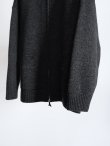 画像7: 「alvana」(アルヴァナ) 5G LAMS WOOL ZIP UP KNIT (7)