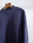 画像6: 「alvana」(アルヴァナ) 5G LAMS WOOL CREW KNIT (6)