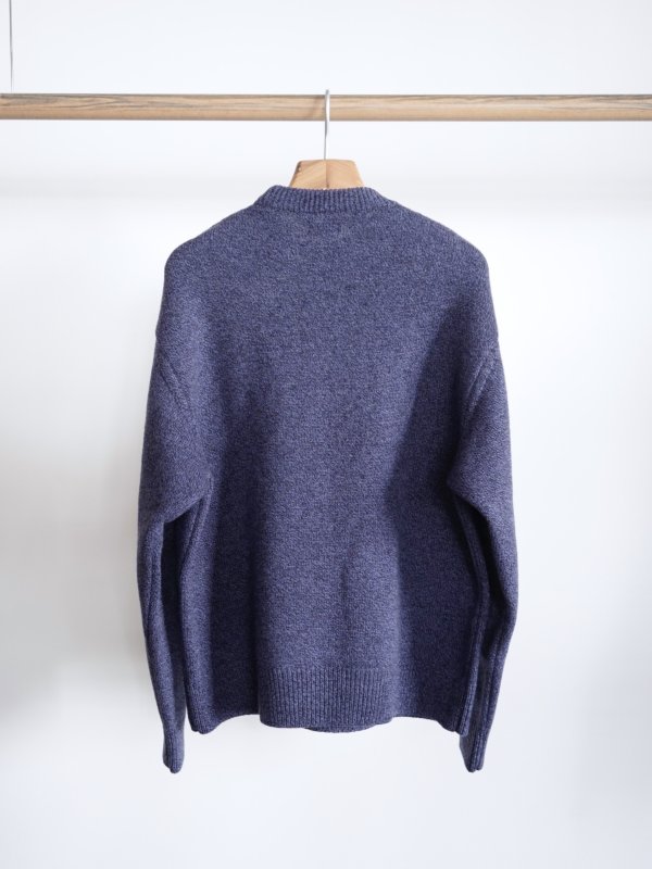 画像10: 「alvana」(アルヴァナ) 5G LAMS WOOL CREW KNIT (10)