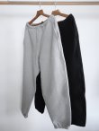 画像1: 「alvana」(アルヴァナ)MASSIVE WIDE SWEAT PANTS (1)