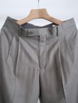 画像8: 「AURALEE」 SUPER LIGHT WOOL TWO TUCK SLACKS  (8)