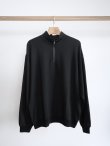 画像1: 「AURALEE」 LIGHT WOOL SWEAT HALF ZIP P/O (1)