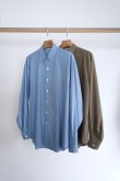 画像1: 「AURALEE」 WASHED FINX TWILL BIG  SHIRTS  (1)