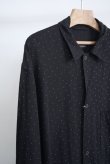 画像2: 「COMOLI」シルクノイルドットシャツジャケット (2)