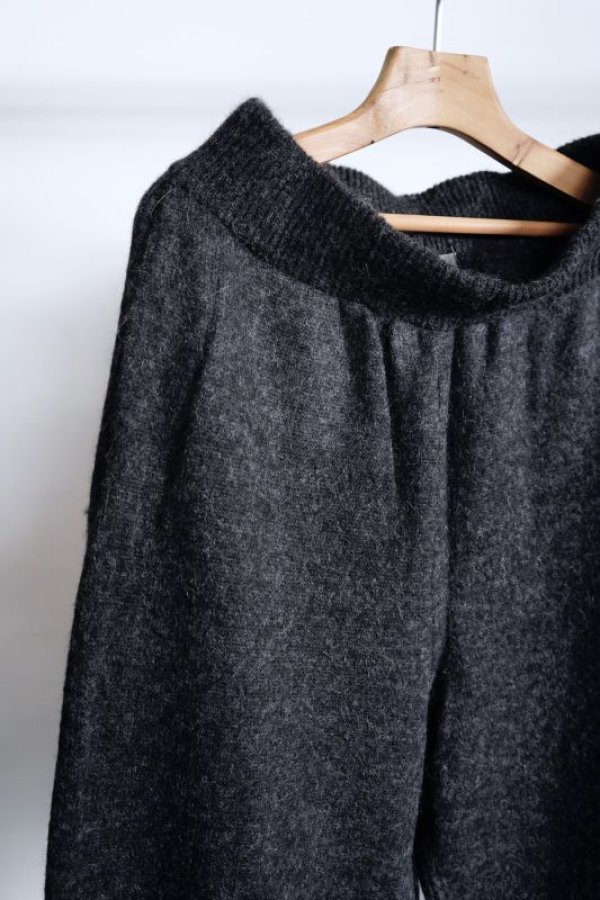 画像3: 「WIRROW」ALPACA WOOL KNIT PANTS (3)