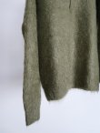 画像7: 「AURALEE」 BRUSHED SUPER KID MOHAIR KNIT POLO (7)