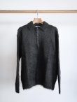 画像3: 「AURALEE」 BRUSHED SUPER KID MOHAIR KNIT POLO (3)