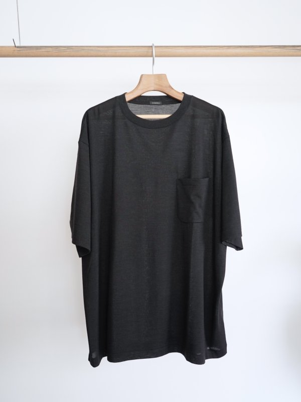 画像1: 「COMOLI」サマーウール半袖Tシャツ (1)