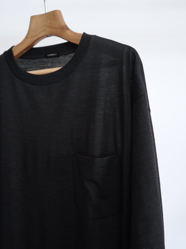 画像4: 「COMOLI」サマーウール半袖Tシャツ (4)